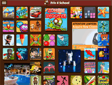 Tablet Screenshot of friv45school.com